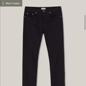 Buck Mason Ford Standard Jean. Black. Size 29